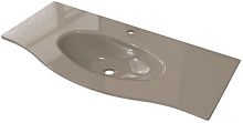 Caprigo OW15-1314-R019 Nokturn Раковина стеклянная без бортика, 100х46 см, капучино
