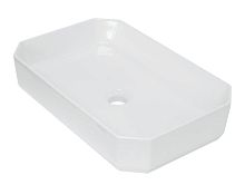 Sanita Luxe LINSLWB01 Line 55 Умывальник накладной 56х35 см, белый (нов. арт. WB.CT/Line/55-N/WHT.G/S1)