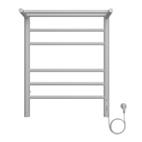 Terminus АВРОРА С ПОЛКОЙ 4670078556783 Полотенцесушитель электрический