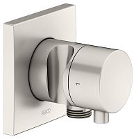 Keuco 59557051202 IXMO Запорный вентиль встраиваемый с переключателем на 2 потребителя DN 15, никель шлифованный