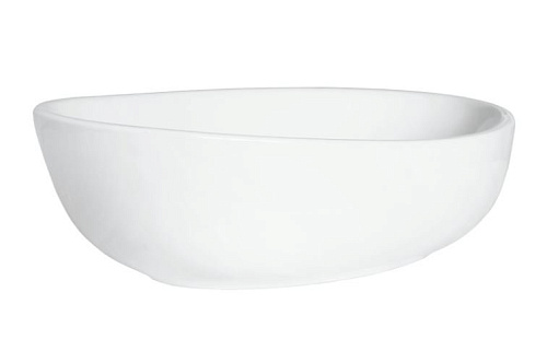 Sanita Luxe WB.CT/Ringo/54-N.Cut/WHT.G/S1 Ringo Cut Умывальник накладной 54х35 см, белый S1