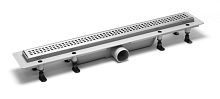 Plastbrno SZA1650 Design 1 Сливной канал комбинированный, решетка из нержавеющей стали, L = 650, серый