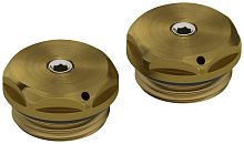 Сунержа 05-1200-0000 Спускной клапан d 25 мм / G 1/2" НР / 2 шт., состаренная бронза