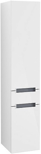 Villeroy & Boch A70700DH Subway 2.0 Шкаф-пенал подвесной 35х165 см, белый глянцевый (Glossy White)