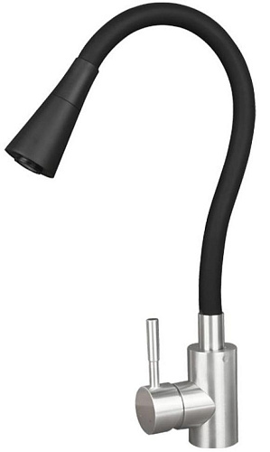 Osgard 84293 Gron Horn Смеситель для кухни, никель/черный