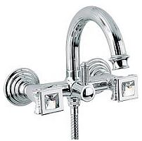 Cezares OLIMP-VD-01-Sw Смеситель для ванны, хром/ручки Swarovski