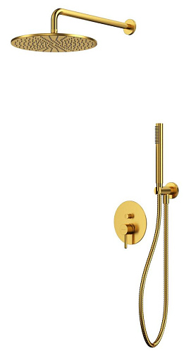Whitecross Y brushed gold YSET04GLB Смеситель скрытого монтажа