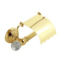 Migliore ML.CRS-60.206.DO CRISTALIA Бумагодержатель закрытый (с крышкой), золото,SWAROVSKI