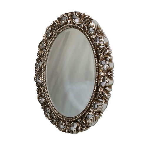 Caprigo PL040-Antic CR Зеркало в Багетной раме, 80х100 см, античное серебро купить  в интернет-магазине Сквирел