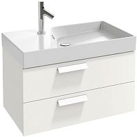 Jacob Delafon EB1302-G1C Rythmik Тумба под раковину 79,5х36 см, белый блестящий лак купить  в интернет-магазине Сквирел