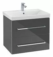 Villeroy & Boch A89000B1 Avento Тумба под раковину 63х49 см, серый кристал (Crystal Grey) купить  в интернет-магазине Сквирел