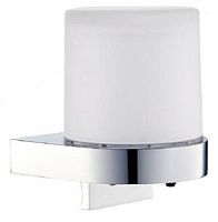 Bemeta 104309322 Omega Дозатор для жидкого мыла 9 см, настенный, хром Bemeta 104309322 Omega Дозатор для жидкого мыла 9 см, настенный, хром