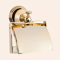 TW Harmony TWHA219oro 219, держатель для т/б с крышкой, цвет держателя: золото, купить  в интернет-магазине Сквирел