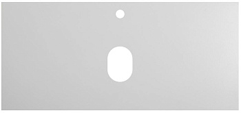 BelBagno KEP-100-BO Столешница 100 см из керамогранита, Bianco Opaco (белый матовый)