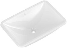Villeroy & Boch 4A570001 Loop&Friends Раковина для установки под столешницу 54х34 см, с переливом, альпийский белый (White Alpin)