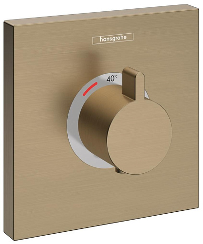 Hansgrohe 15760140 Select Highflow Смеситель для душа, встраиваемый, бронза Hansgrohe 15760140 Select Highflow Смеситель для душа, встраиваемый, бронза