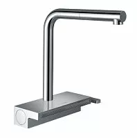 Hansgrohe 73836000 Aquno Select M81 250 Смеситель для кухни, с вытяжным душем, хром
