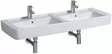 Geberit 122130000 Renova Раковина двойная 130х48 см, белая