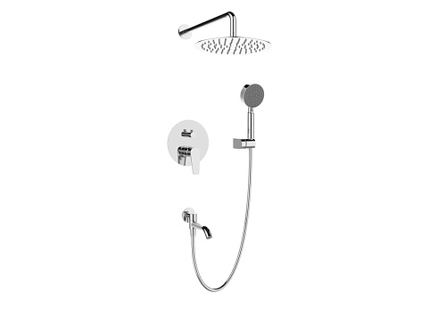 BelBagno ANCONA-VDSET-CRM Ancona Душевой комплект встраиваемый, хром BelBagno ANCONA-VDSET-CRM Ancona Душевой комплект встраиваемый, хром