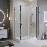 BelBagno UNO-195-AH-1-100/80-C-Cr Душевой уголок