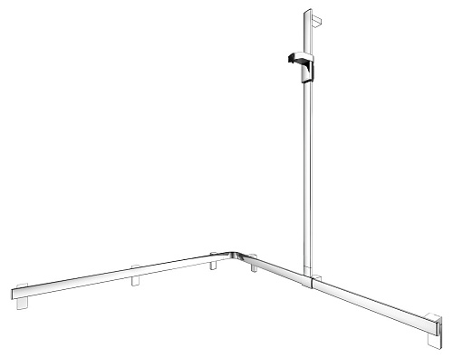 Keuco AXESS 35015010401 Поручень купить недорого в интернет-магазине Сквирел