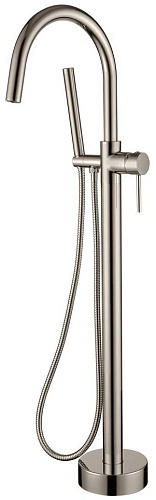 Boheme 469-NB Uno Смеситель для ванны, напольный, брашированный никель