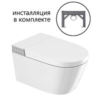 Abber BEQUEM AC1120S-AC0101P2 Инсталляция с подвесным унитазом