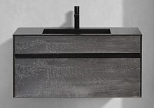 Vincea VMC-2C100GS Chiara База под раковину, 100х44 см, подвесная, G.Stone (серый камень)