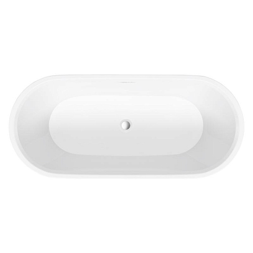 Riho BD1022000000000 Inspire Velvet Ванна акриловая 160х75 см, White Matt/Black Matt - BD10 снято с производства