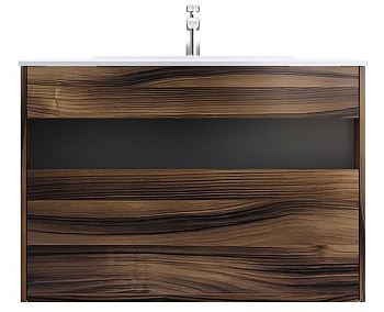 AM.PM M8FFUX1001OF Func, База с нишей, 1 ящик (pull-out), 100 см, дерево текстурированное