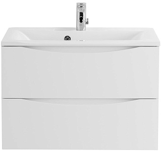 BelBagno MARINO-750-2C-SO-BL-P База под раковину 75х45 см, подвесная, Bianco Lucido (белый глянец)