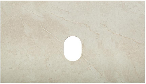 BelBagno KEP-80-MCO-W0 Marmo Столешница 80 см из керамогранита, Crema Opaco (кремовый матовый) купить  в интернет-магазине Сквирел