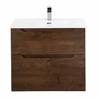 BelBagno ETNA-H60-800-2C-SO-RW-P База под раковину 80х45 см, подвесная, Rovere Moro (темный дуб) купить  в интернет-магазине Сквирел