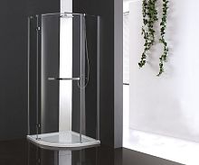 Cezares BERGAMO-R-1-100-ARCO-C-Cr-L-IV (W-R-1-100-ARCO-C-Cr-L-IV) Душевой уголок, хром