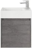 BelBagno KRAFT MINI-500/260-1A-SO-CG-L База под раковину 45х25 см, подвесная, Cemento Grigio (цемент)