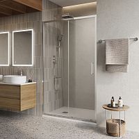 BelBagno LUCE LUCE-BF-1-110-C-Cr Душевая дверь в нишу