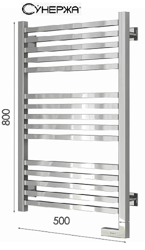 Сет 2110 00-5601-8050, Полотенцесушитель электрический (Chrome)