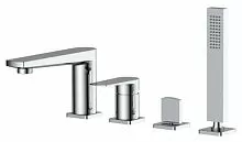 BelBagno CAR-VIM4-CRM Carin Смеситель на борт ванны, хром
