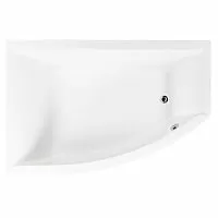 VagnerPlast VPBA160VEA3LX-04 VERONELA OFFSET Акриловая ванна 160х105 см, Left, белая