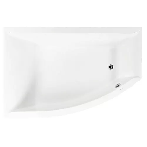 VagnerPlast VPBA160VEA3LX-04 VERONELA OFFSET Акриловая ванна 160х105 см, Left, белая