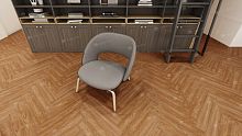 Ламинат Alpine Floor Елка12 (Herringbone12), LF105-10 Дуб Венето 600 х 100 х 12 mm