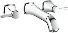 Grohe 20415000 Grandera Смеситель для раковины, настенный монтаж, вынос 234 мм, хром