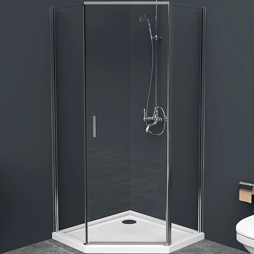 BelBagno Uno UNO-195-P-1-90-C-Cr Душевой уголок