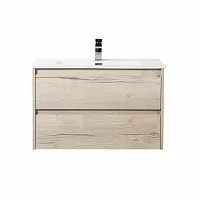 BelBagno KRAFT-900-2C-SO-RGB База под раковину 90х46 см, подвесная, Rovere Galifax Bianco (белый дуб Galifax) купить  в интернет-магазине Сквирел