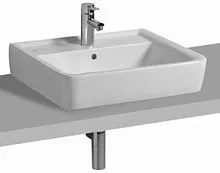 Geberit 225160000 Renova Plan Мебельная раковина 60х48 см, белая