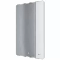 Dreja 99.9026 Point Зеркало, 50x80 см, сенсорный выключатель/LED-подсветка, белое купить  в интернет-магазине Сквирел