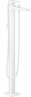 Hansgrohe 32532700 Metropol Смеситель для ванны, напольный, с рычаговой рукояткой, матовый белый
