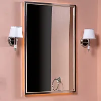 Зеркало Armadi Art Monaco с подсветкой 70*110 см глянец капучино + хром 566-CPCR