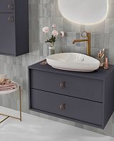 Jacob Delafon VIVIENNE SIGNATURE EB1508LB1-M76-M76 Тумба под раковину купить  в интернет-магазине Сквирел