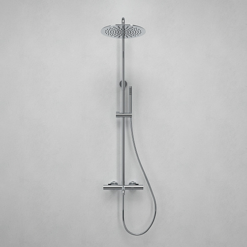 ABELSBERG Fluida SNS75102CH Душевая система с термостатом